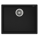 Valamu - TEKA - Ruudukujuline 50x40 - Tegranite - Must - Allpool paigaldatav