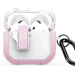 Dux Ducis PECP PC+TPU Apple AirPods 4, Valge Roosa