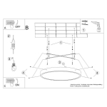 Plafon ONYX 50 must LED 3000K