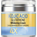 Kojic Hape & Glutatiooni Helendav Kreem - 50G, Kurkumiga, Kofeiiniga & Niatsiinamiidiga | L&otilde;hnatu Niisutaja &Uuml;htlasele Naha Toonile
