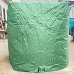 1tk 1000L IBC paagi kate, Veekindel Tolmukindel UV-kihiga kate, Žalias