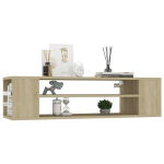 Rippuv TV-kapp，telerialus, Sonoma tamm, 100 x 30 x 26,5 cm, tehispuit CFE93400