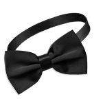 Meeste must reguleeritav kikilips, elegantne, klassikaline satiin