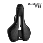 (801151Must)WEST BIKING Jalgrattasadul MTB Mountain Road Bike Seade PU-nahast t&auml;idetud rattapadi Mugav p&otilde;rutuskindel jalgratta sadul, (-0801151Juoda)
