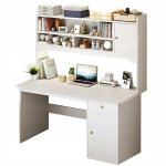 Loft-arvutilaud 120 cm, valge