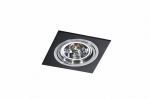 Sisseehitatud valgusti Azzardo Siro 1 Black