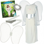 Karnevaliingli kost&uuml;&uuml;m 4tk, suurus M