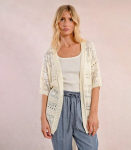 Molly Bracken naiste kardigan LA1708DP*02, naturaalvalge