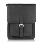 Meeste nahast &otilde;lakott postkott must Paolo Peruzzi T-91-HBL