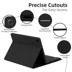 Tahvelarvuti Samsungi tahvelarvuti Magic Key klahvpillirong - Tab S9 pluss 12,4 tolli, must B