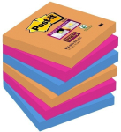 M&auml;rkmepaber Post-it 654-6SS-EG 76x76mm BANGKOK Super Sticky 6tk/p