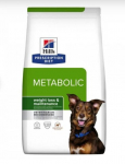 HILL'S Prescription Diet Canine Metabolic lambaliha ja riisiga, 12 kg