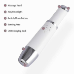 Mini Eye Lips Care Massageri kortsud Kotid eemaldatakse kodus tumedad ringid. Kasutage iluadmeid