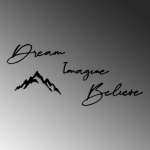 Opviq seinakaunistus Dream Imagine Belive, 4 tk.