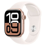 Nutikell Apple Watch Series 10 GPS 46mm Rose Gold Alu Case, Light Blush Sport Band M/L
