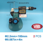 K&otilde;rge Vastupidavusega Volframterasest &Uuml;marvarras 2.0-2.4mm L&auml;bim&otilde;&otilde;t., &Phi;2,2 mm X 100 mm 2 vnt