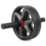 K&otilde;hulihaste trenaž&ouml;&ouml;r Gymtic Pro Exercise Wheel 61260, 18 cm, must