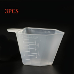 1/3/5/10/20tk, 250ml Lusikas, 250cc M&otilde;&otilde;te Vahend, 8oz M&otilde;&otilde;teinstrument Pesupulbri Tassi Lisatarvikud., 3vnt baltos spalvos