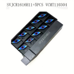 SVJCR 93&deg; V&auml;lisp&ouml;&ouml;rde T&ouml;&ouml;riista Hoidjad CNC jaoks., SVJCR1616H11+5PCS VCMT110304