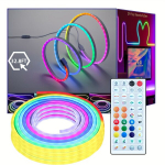 RGBIC Neonpaelte Traatkujundid, 10m