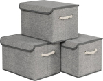 SONGMICS hoiukastid 38 x 25 x 25 cm, 3 tk.
