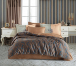 Mijolnir voodipesukomplekt Lotus Bronze, 200x220 cm, 4-osaline