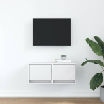 telerikapp，TV Kapp，telerialus valge 60x31x25,5 cm tehispuit CFE493887