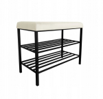 Jalatsiriiul Fluxar SC-1259 55x71x31 cm kreemvalge