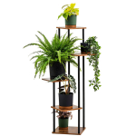 PALACE seisev metallist lillepeenar - must statiiv 5 potile