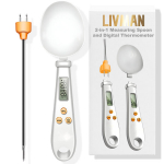 2in1 digitaalne m&otilde;&otilde;telusikas ja elektriline k&ouml;&ouml;gitermomeeter LIVMAN X7