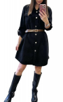 Naiste kleit, Made in Italy, must, M-L-XL