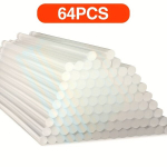 16tk/64tk/144tk Mini l&auml;bipaistev kuumliimipulk, ohutu tugev liimimiseks pidulikuks kaunistamiseks, 64 vnt