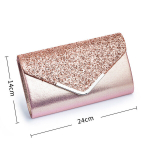 Naiste kotid, Glitter Evening Clutch &ndash; l&auml;ikiv rhinestone k&auml;ekott pulmapidudeks ja erilisteks s&uuml;ndmusteks,