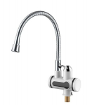 &Otilde;nnelikud inimesed elektrilise veesoojendi kohese veesoojendiga kokkupandav kraan koos pistikuga