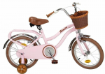Laste ratas Tomisa 16229, 16", roosa/pruun