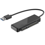 USB 3.0 adapter SATA - M&auml;&auml;ramatud - HDD/SSD 2,5" - Plug&Play - &Uuml;hilduv Windowsi/Maci/Linuxiga