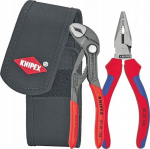 Knipex tangide komplekt plier set 2-osaline in belt pouch