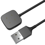 Fitbit Versa 4, Versa 3, Sense 2 ja Sense'i laadija - PHONILLICO - 1m USB-kaabel