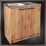 K&ouml;&ouml;gikapp kuldne tamm valamu seinale paigaldatav segistuskraan sifoon 80cm