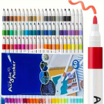 60/36 v&auml;rviline akr&uuml;&uuml;lv&auml;rvi markerikomplekt &ndash; kivipuidul kunsti jaoks. Rivex, 36 v&auml;rvi