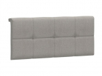 Pehme voodipeats BRW 90, hall, 200x90