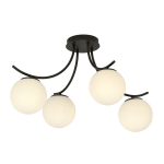 Emibig valgusti Boston 4 Black/Opal