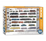 Pusle Eurographics, 6500-0251, History of Trains, 500 tk