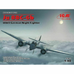 Kokkupandav mudel ICM 48239 Ju 88С-6b, WWII German Night Fighter 1/48
