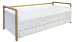 Laste ku&scaron;ett Kocot Kids Victor, 80x180 cm, valge