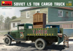 Liimitav mudel MiniArt 38013 1,5 ton Truck AA Type Polutorka 1/35