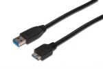 Assmann, USB A / USB B Micro, 1 m