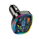 KAKU saatja FM Bluetooth MP3 KSC-851 Kunuo - 2xUSB + t&uuml;&uuml;p C - PD 18W must