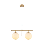 Opviq ripplamp Roe - 10765, kuldne/valge