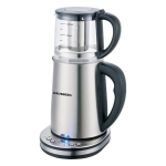 Tee valmistamise aparaat Hausberg HB-3640IN, 1,7 L veekeetja + 1 L teekann, digitaalne